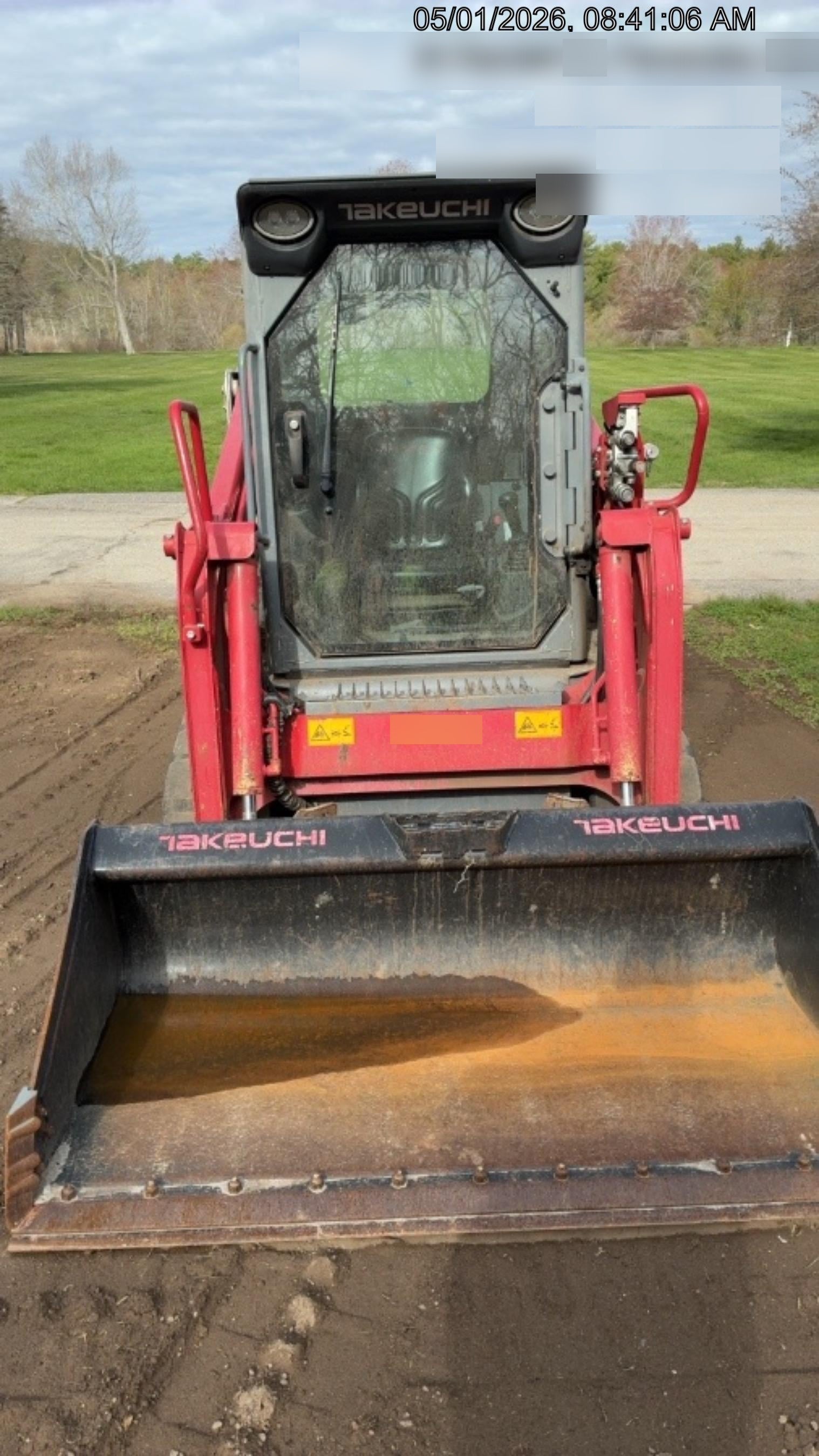 2020 Takeuchi TL6CR Cab/Heat/Air, Hydraulic QC