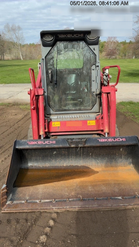 2020 Takeuchi TL6CR Cab/Heat/Air, Hydraulic QC