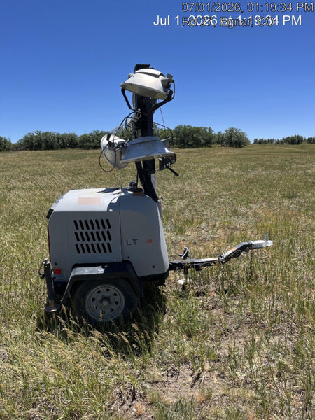 2019 Wacker Neuson LTV6L-MH Wacker Neuson LTV6L Mobile Light Tower w/Fuel Level Sensor Installed