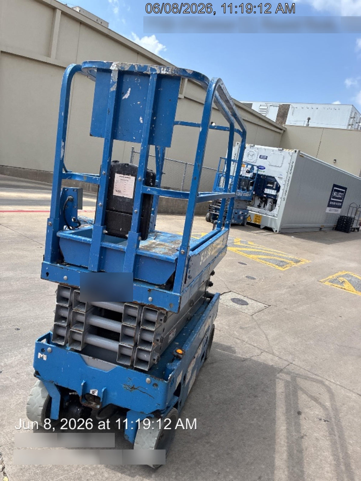 2019 Genie GS-1930 Fixed Rails with Chain Entry