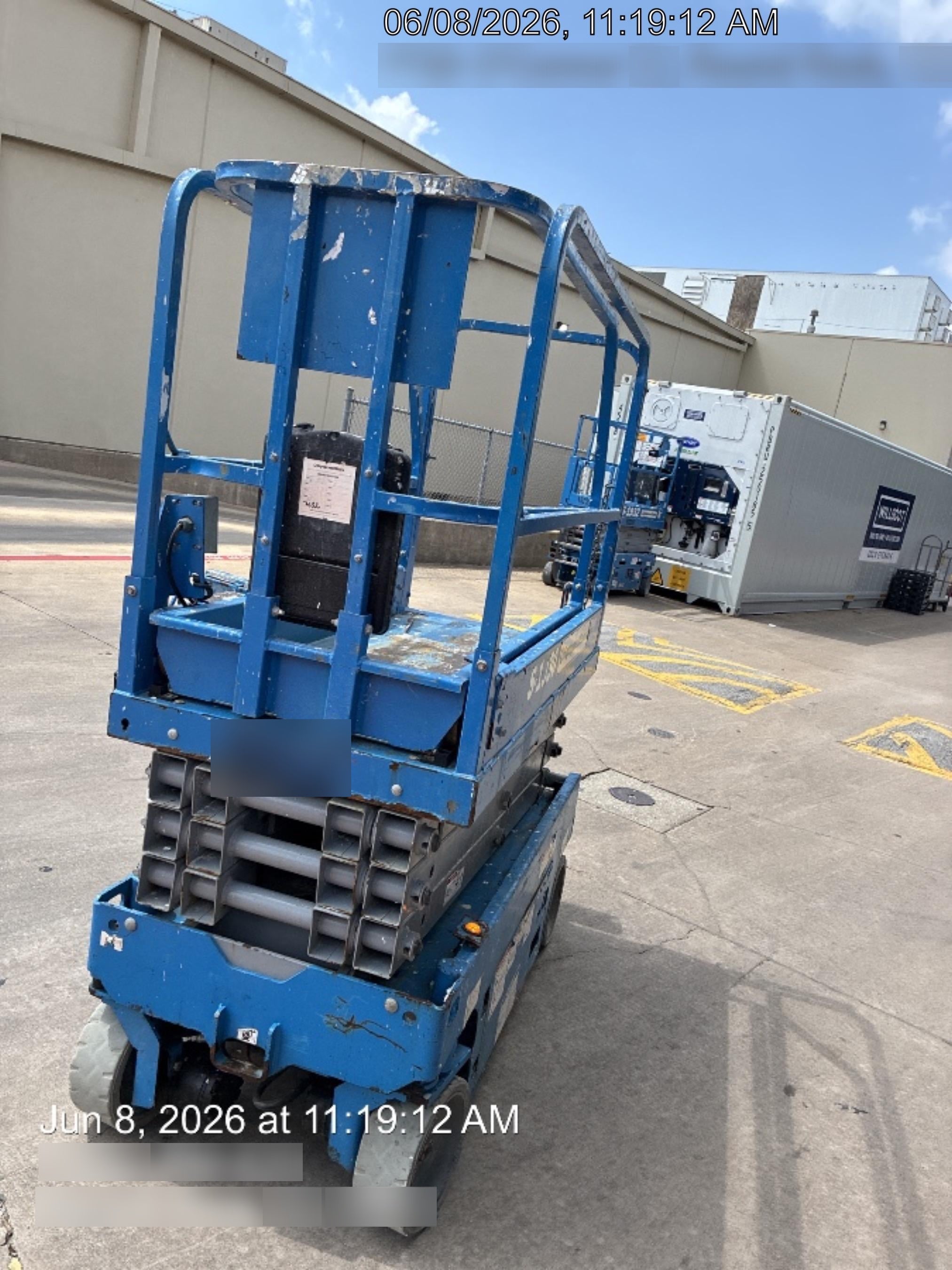 2019 Genie GS-1930 Fixed Rails with Chain Entry