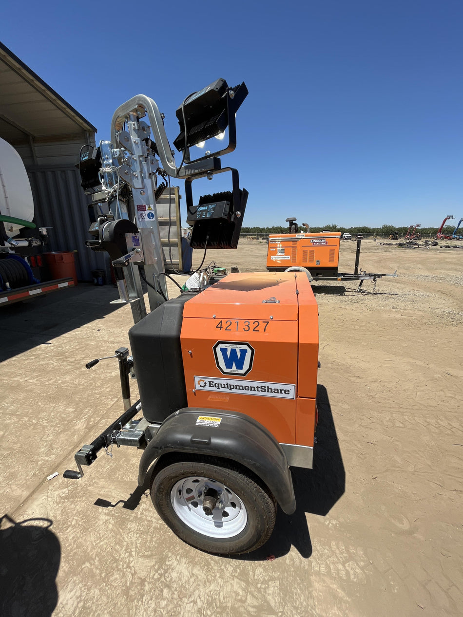 2024 Wanco WLTT-4MM4K Diesel, Deep Sea Controller, Shore Power Plug, Auto Start, (4) 350W LED Floodlights, 4kW Generator, 60 Gal Fuel Tank, 2" Ball, T3