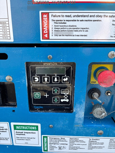 2020 Genie GS-1930 Standard Machine, 800W Inverter