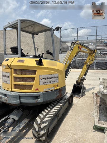 2020 Wacker Neuson EZ36 MX,TRK,LONG,CANOPY w/QC Coupler, 12"/18"/24" HD Buckets