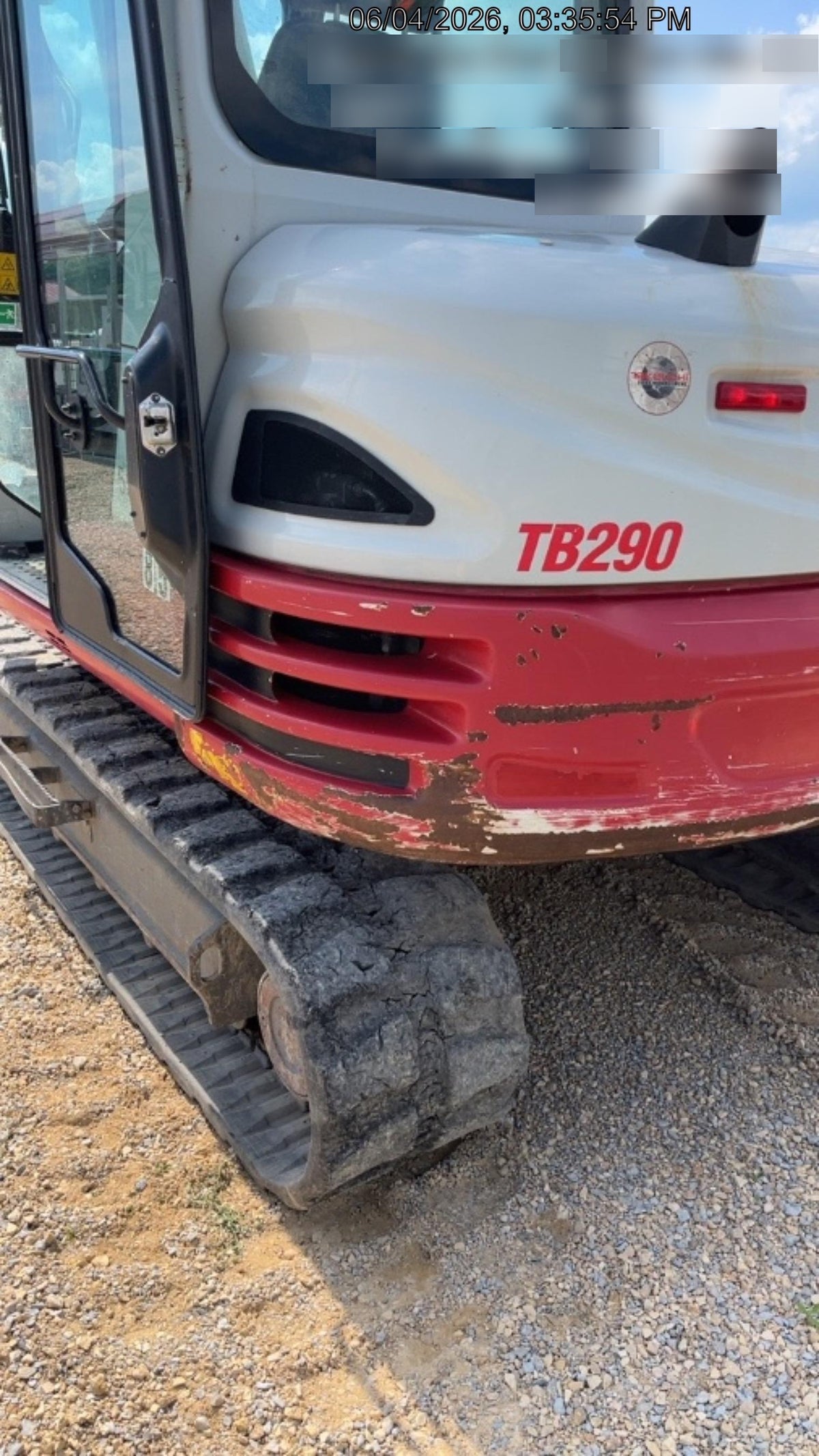 2019 TAKEUCHI TB290