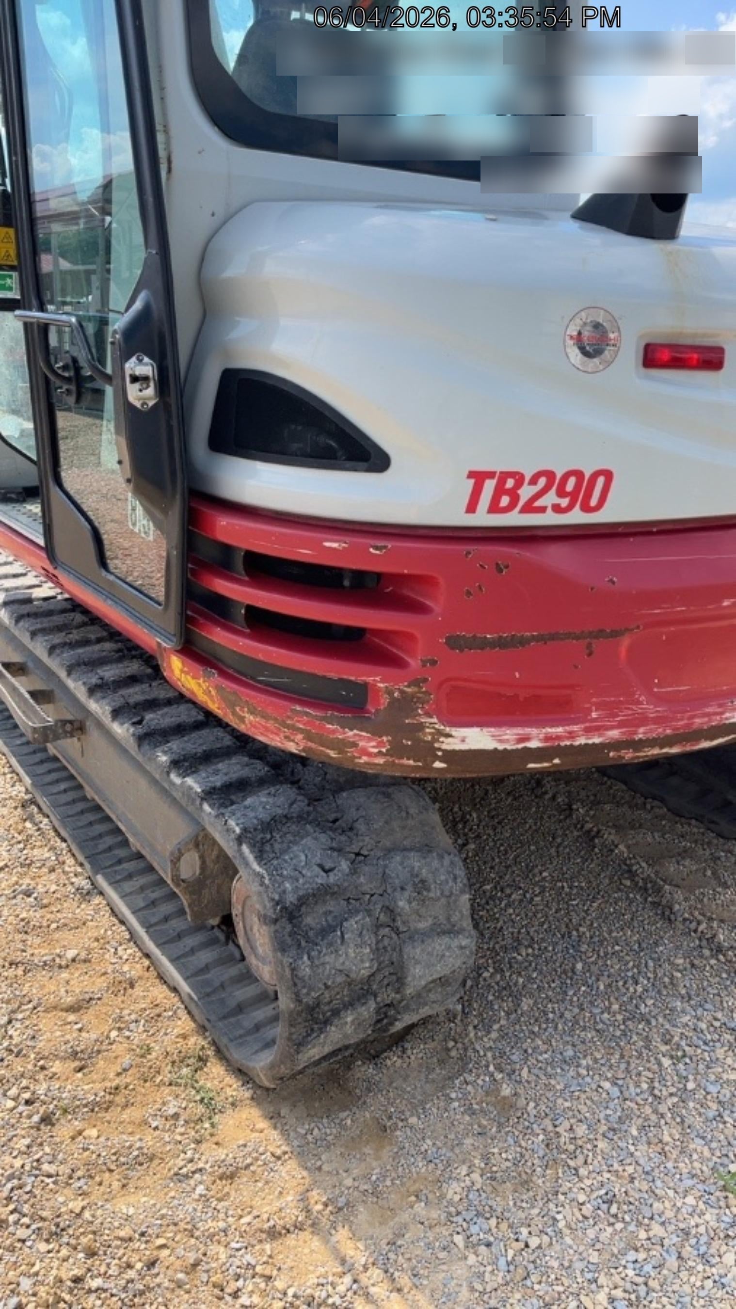 2019 TAKEUCHI TB290