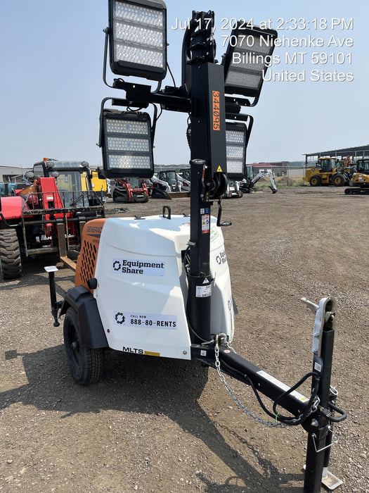 2023 Generac MLT2 Diesel, Flex Switch 120V Input, Powerzone Controller, (4) 320W LED Lights, 4kW Generator, 39.9 Gal Fuel Tank, 2" Ball, T3