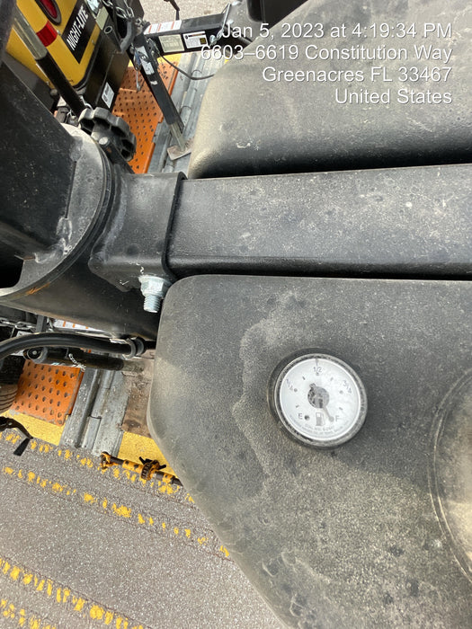 2022 Allmand NLV3GR (4) LED Light Fixture 350W, 23' Vertical Mast, 3kW Prime, Towable, ES Decals, T3