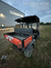 Kubota RTV-X1140W-H 4WD utility cart -LED strobe -Windshield tempered glass -Plastic canopy -Wire harness kit -Backup alarm