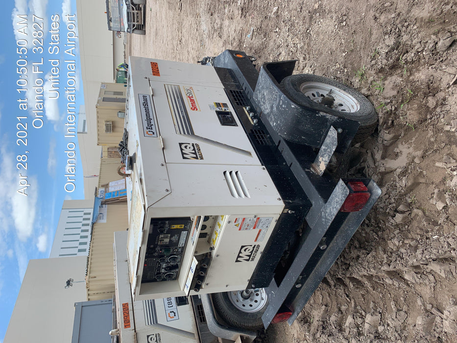 2020 Multiquip DLW400ESA4 400 amp Welder, 14kW, 120/240V, T4F Kubota, Trailer