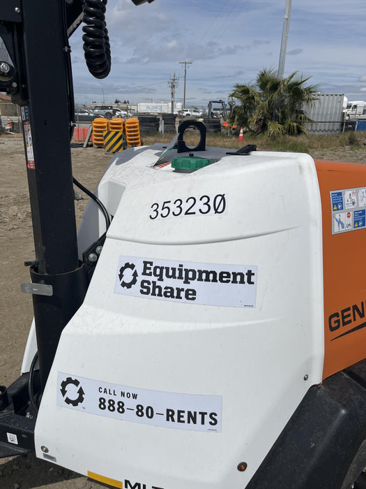 2023 Generac MLT2 Diesel, Flex Switch 120V Input, Powerzone Controller, (4) 320W LED Lights, 4kW Generator, 39.9 Gal Fuel Tank, 2" Ball, T3