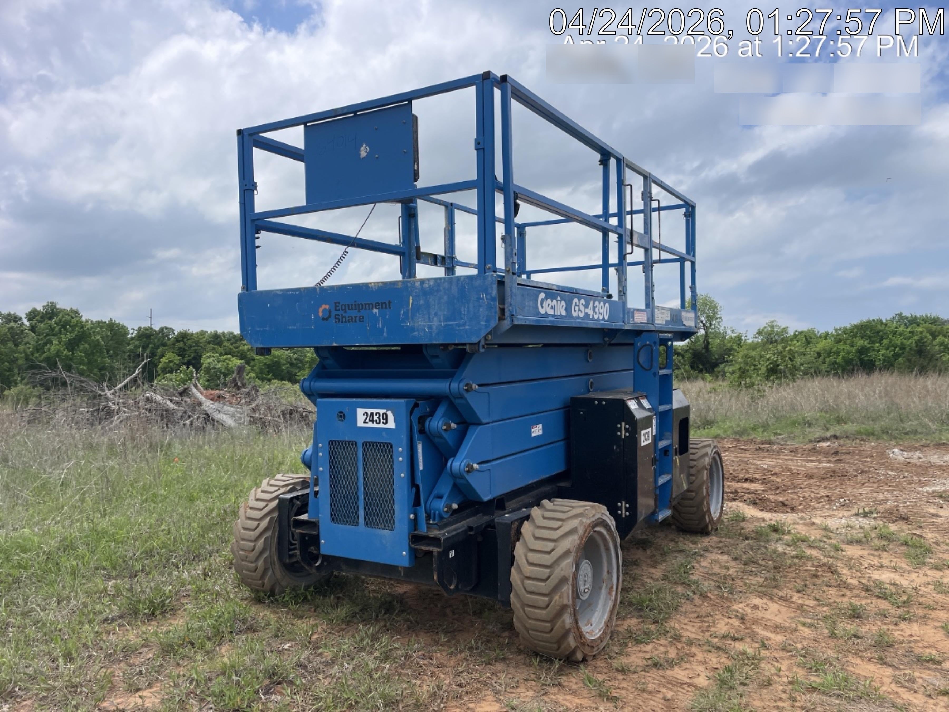 2016 GENIE GS-4390 RT