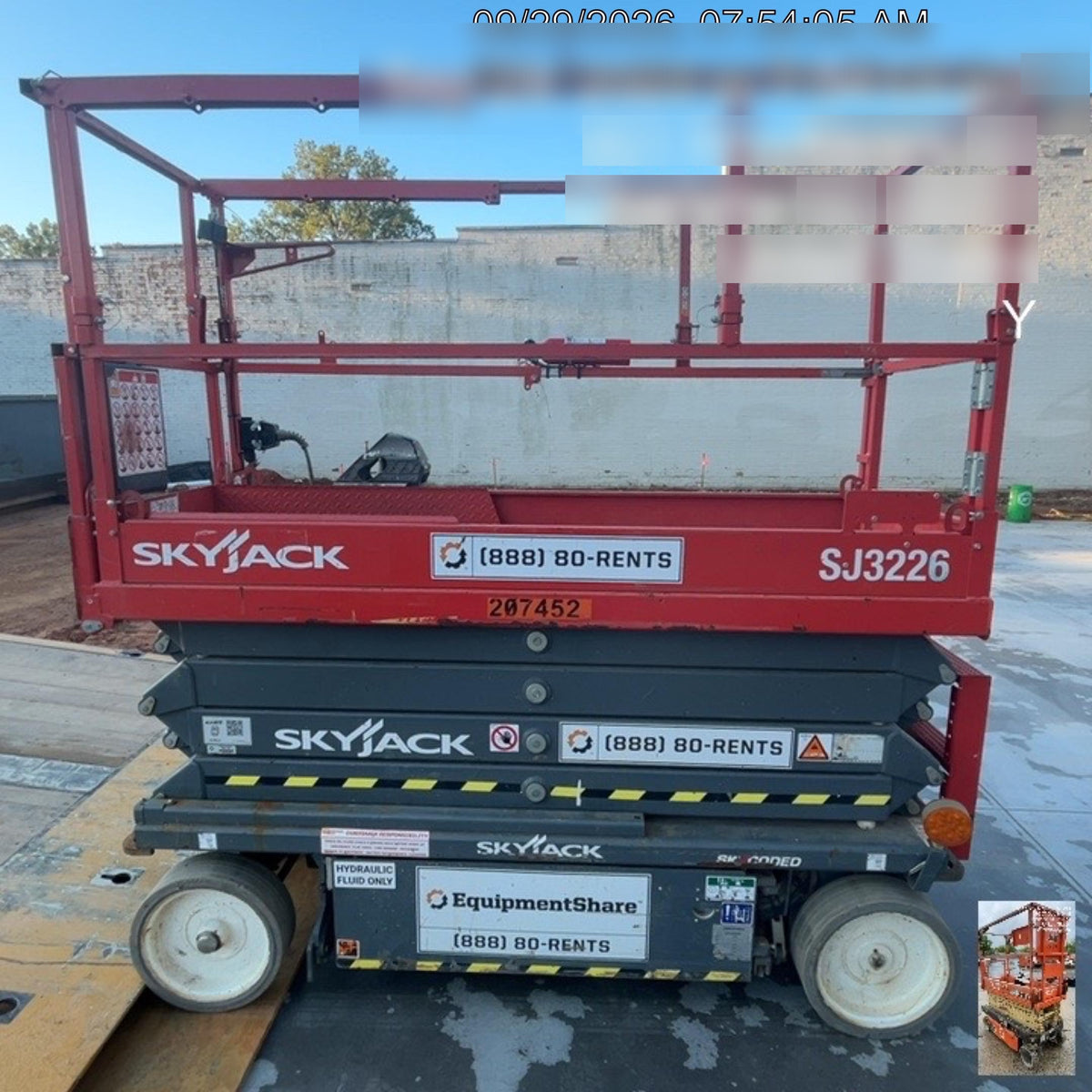 2022 SKYJACK SJ3226