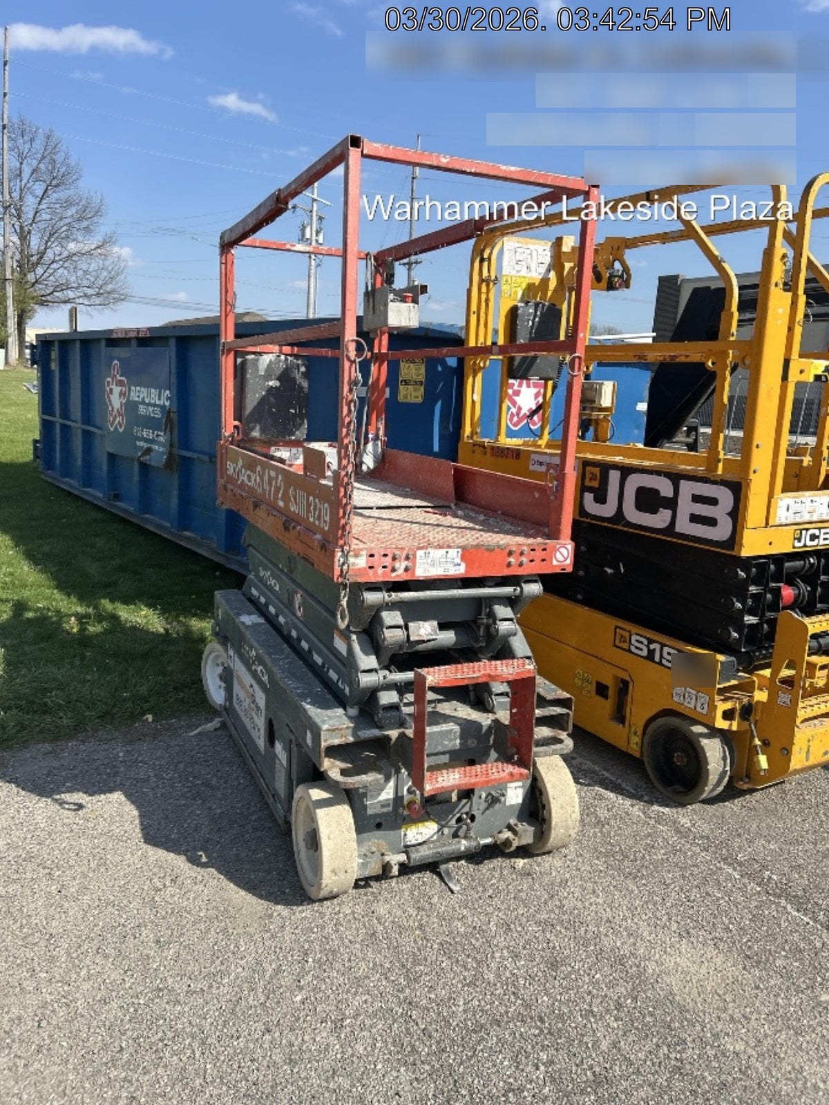 2019 Skyjack SJIII-3219 Standard w/Trojan Batteries