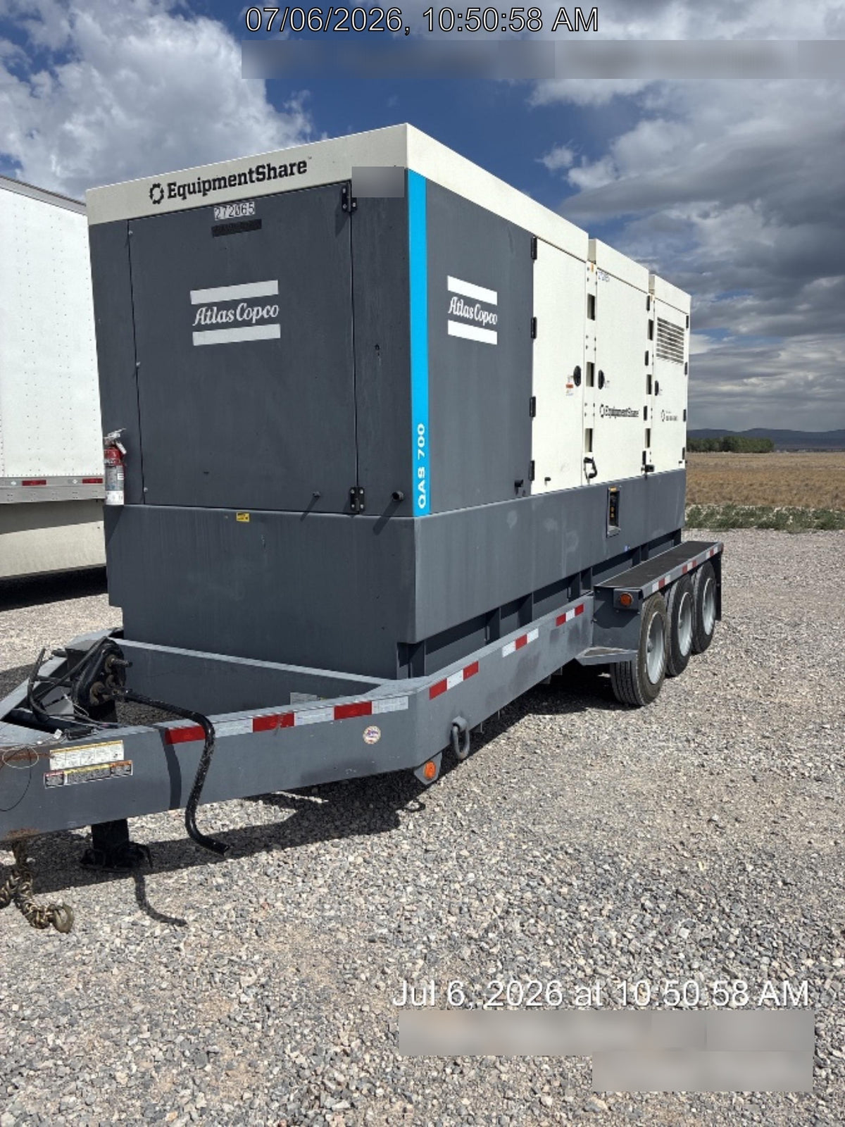 2022 ATLAS COPCO QAS 700