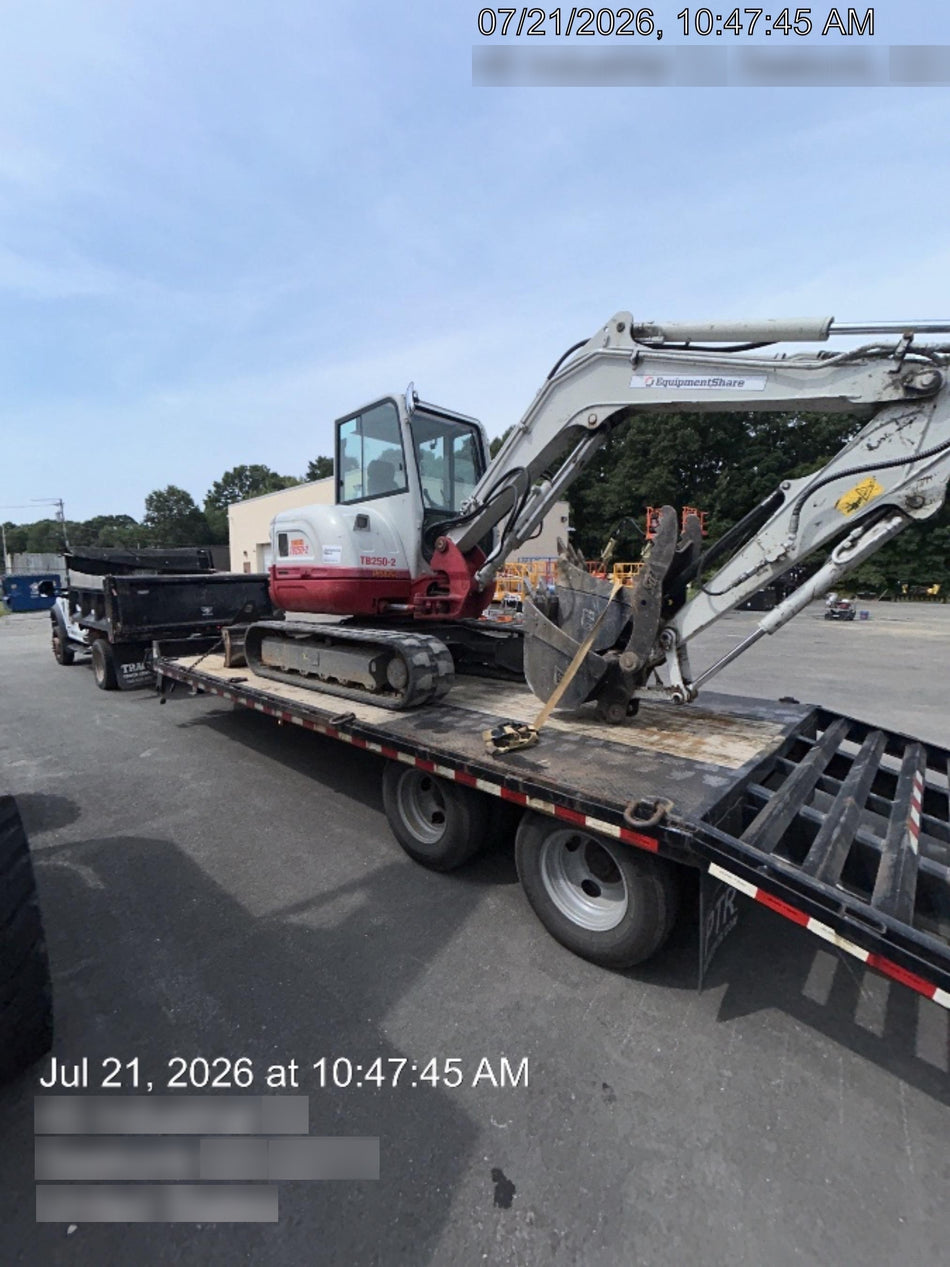 2020 TAKEUCHI TB250-2C