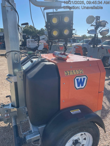 2023 Wanco WLTT-4MM4K Diesel, Deep Sea Controller, Shore Power Plug, Auto Start, (4) 350W LED Floodlights, 4kW Generator, 60 Gal Fuel Tank, 2" Ball, T3