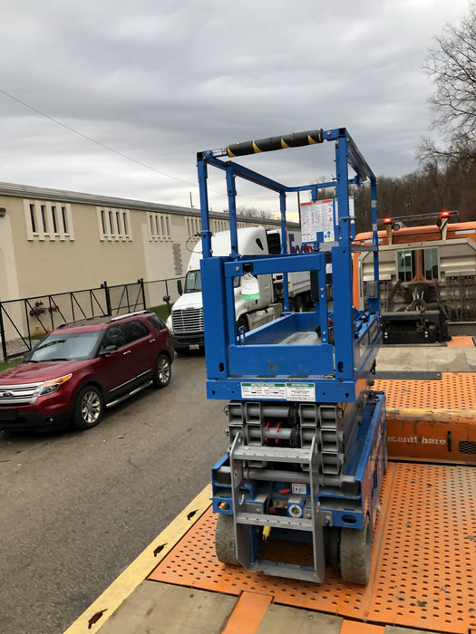 2020 Genie GS-1930 Solid Non Marking Tires, Beacon, Folding rails with half height swing gate