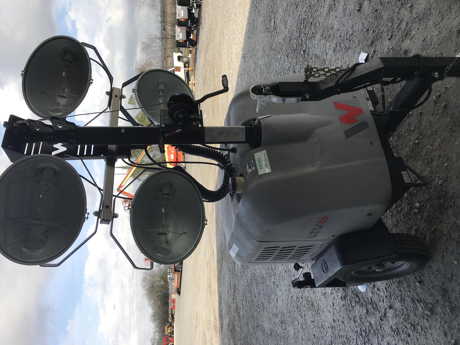 2019 Wacker Neuson LTV6L-MH Wacker Neuson LTV6L Mobile Light Tower w/Fuel Level Sensor Installed