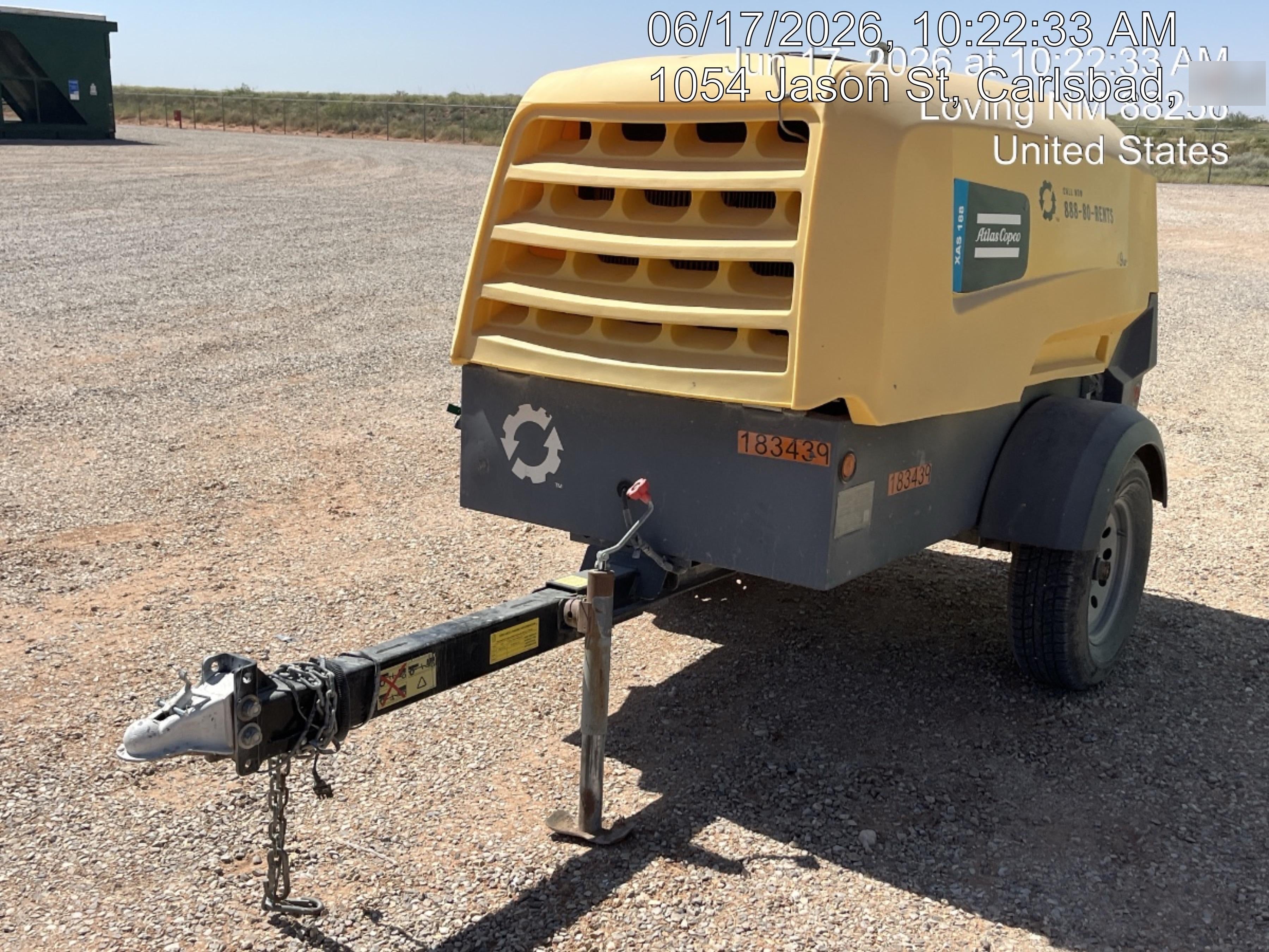 2021 ATLAS COPCO XAS188 CWK