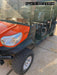 2020 Kubota RTV-X1140WL-H 4 seat diesel cart, plastic canopy, HD tires, steel wheels, tinted windshield, strobe light, and backup alarm