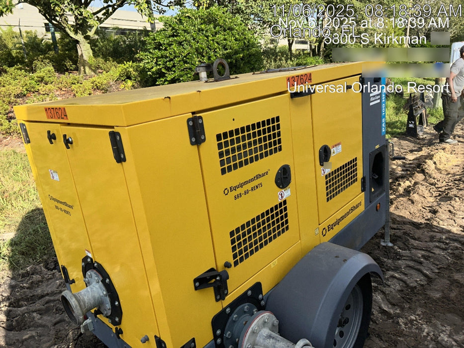 2021 ATLAS COPCO PAS 100 HF CS Enclosed
