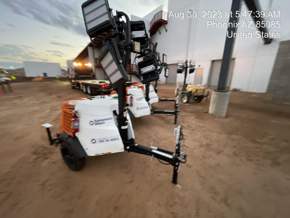 2023 Generac MLT2 Diesel, Flex Switch 120V Input, Powerzone Controller, (4) 320W LED Lights, 4kW Generator, 39.9 Gal Fuel Tank, 2" Ball, T3