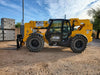 2020 JCB 506-36 Cab/Heat/Air, 74 HP, Solid Tires, STD Worklight, Beacon, Aux Hydraulics, Lifting Eye, Back up Alarm w/48" Carriage/48" Forks