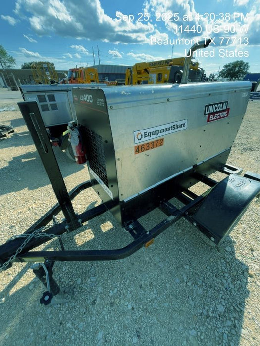 2024 Lincoln Electric LE400 Kubota V1505, Trlr, Cable Rack, Light Kit, ES Decals, T3