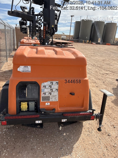 2023 Generac MLT2 Diesel, Flex Switch 120V Input, Powerzone Controller, (4) 320W LED Lights, 4kW Generator, 39.9 Gal Fuel Tank, 2" Ball, T3