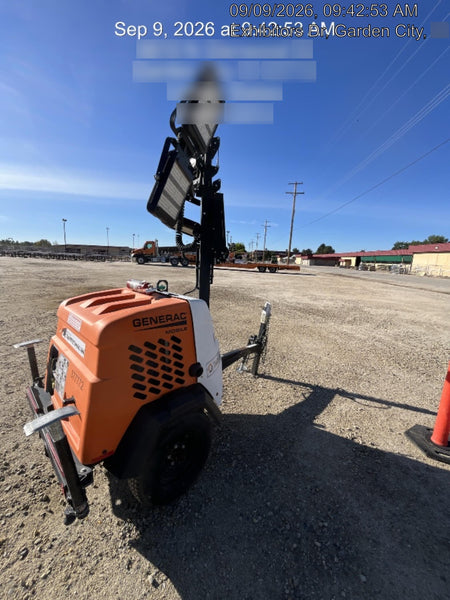 2023 Generac MLT2 Diesel, Flex Switch 120V Input, Powerzone Controller, 
(4) 320W LED Lights, 4kW Generator, 39.9 Gal Fuel Tank, 2" Ball, T3