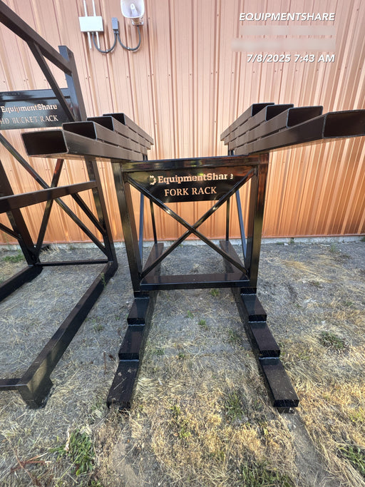 2025 FLUID POWER SUPPORT Fork Rack