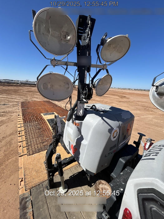 2019 Wacker Neuson LTV6L-MH Wacker Neuson LTV6L Mobile Light Tower w/Fuel Level Sensor Installed