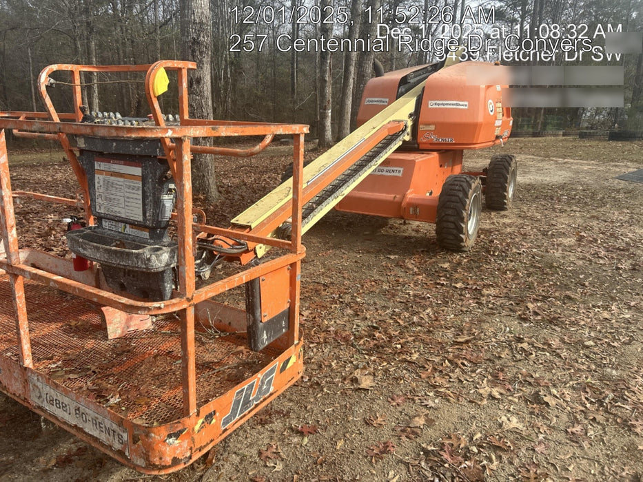 2020 JLG 400S Deutz Diesel, 4wd, FF Tires, Inward Self Closing Gate, Tool Tray, Beacon, 7.5kW Generator