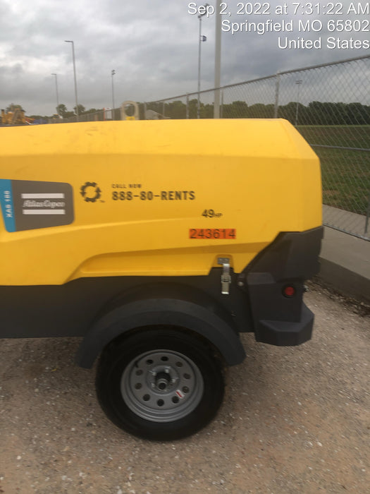 2022 ATLAS COPCO XAS188 CWK