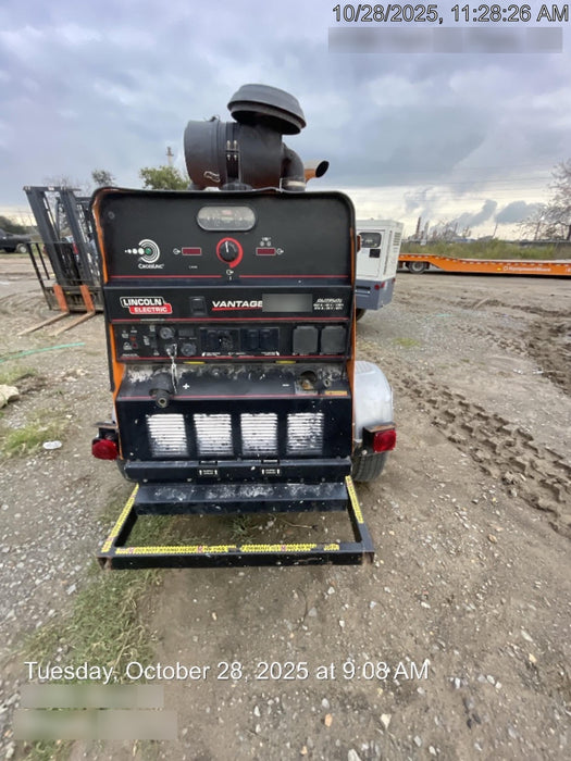 2022 Lincoln Electric Vantage 549X Crosslink Technology, Trailer Mounted, ES Decals, T3