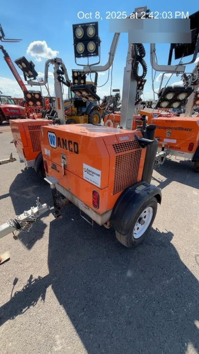 2024 Wanco WLTT-4MM4K Diesel, Deep Sea Controller, Shore Power Plug, Auto Start, (4) 350W LED Floodlights, 4kW Generator, 60 Gal Fuel Tank, 2" Ball, T3