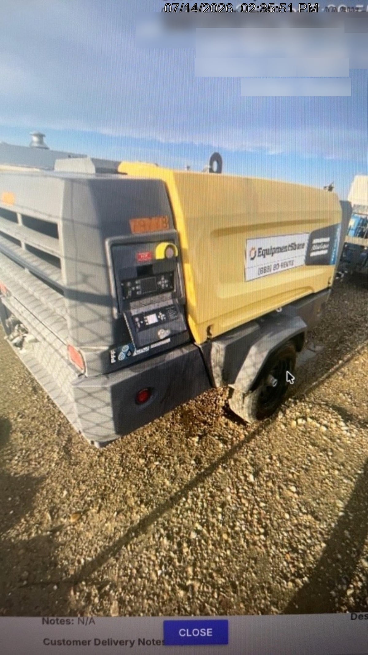 2020 ATLAS COPCO XATS 400 PFF