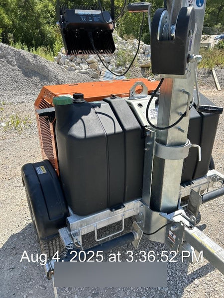 2024 Wanco WLTT-4MM4K Diesel, Deep Sea Controller, Shore Power Plug, Auto Start, (4) 350W LED Floodlights, 4kW Generator, 60 Gal Fuel Tank, 2" Ball, T3