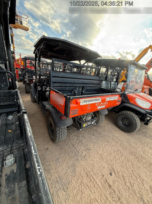 2022 Kubota RTV-X1140W-H Plastic Canopy, Windshield Acrylic Clear, LED Strobe Light, Wire Harness Kit, Back up Alarm