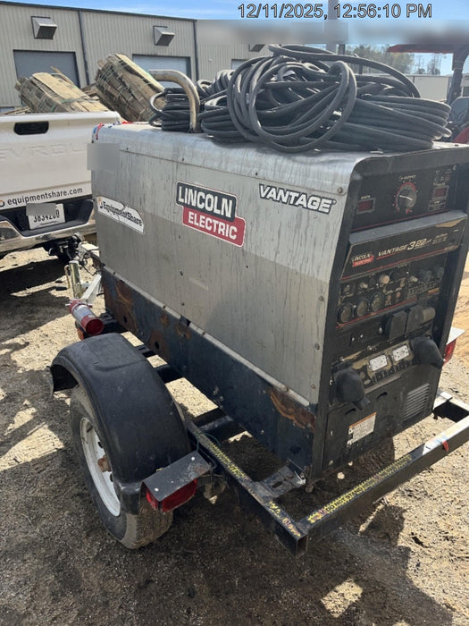 Lincoln Electric Vantage 322 Lincoln Vantage 322 Welder w/Trailer