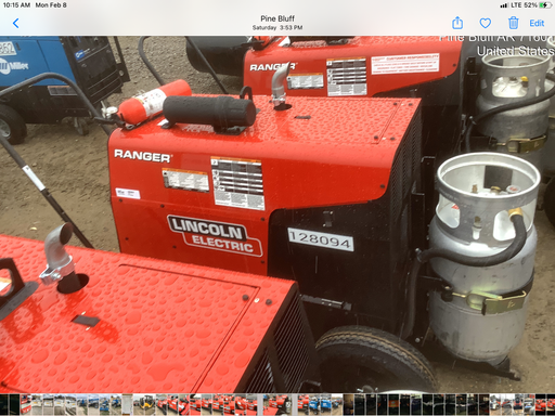 2021 Lincoln Electric Ranger 305 LPG Ranger® 305 LPG Engine Driven Welder
(Kohler®) One-Pak