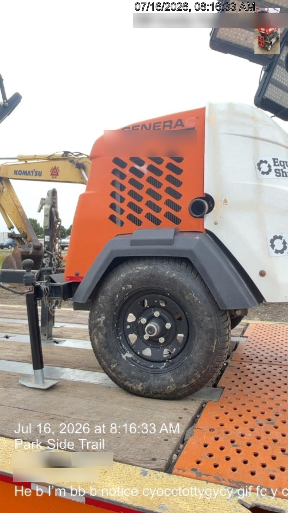 2024 Generac MLT2 Diesel, Flex Switch 120V Input, Powerzone Controller, 
(4) 320W LED Lights, 4kW Generator, 39.9 Gal Fuel Tank, 2" Ball, T3