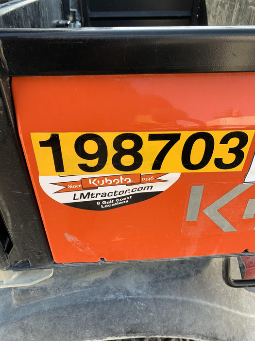 2022 Kubota RTV-X1140W-H Plastic Canopy, Windshield Acrylic Clear, LED Strobe Light, Wire Harness Kit, Back up Alarm