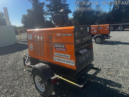 2021 Lincoln Electric Vantage 549X Ready Pak 3, ORANGE (includes trailer, cable rack, fender light kit)