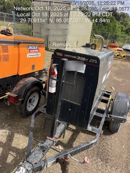 2021 Lincoln Electric Vantage 322 Ready Pak 3