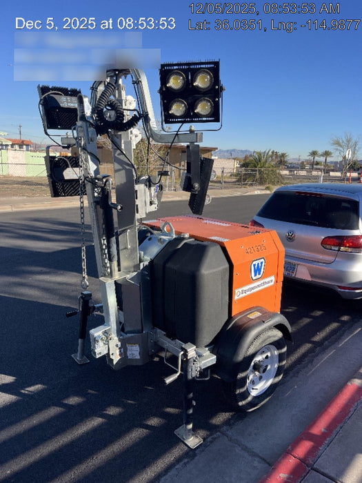 2024 Wanco WLTT-4MM4K Diesel, Deep Sea Controller, Shore Power Plug, Auto Start, (4) 350W LED Floodlights, 4kW Generator, 60 Gal Fuel Tank, 2" Ball, T3