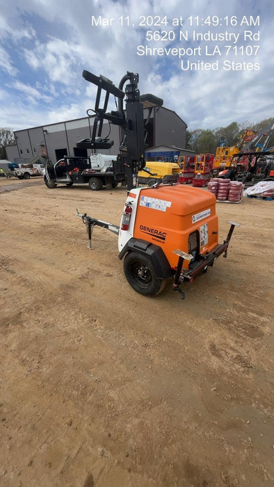 2023 Generac MLT2 Diesel, Flex Switch 120V Input, Powerzone Controller, (4) 320W LED Lights, 4kW Generator, 39.9 Gal Fuel Tank, 2" Ball, T3