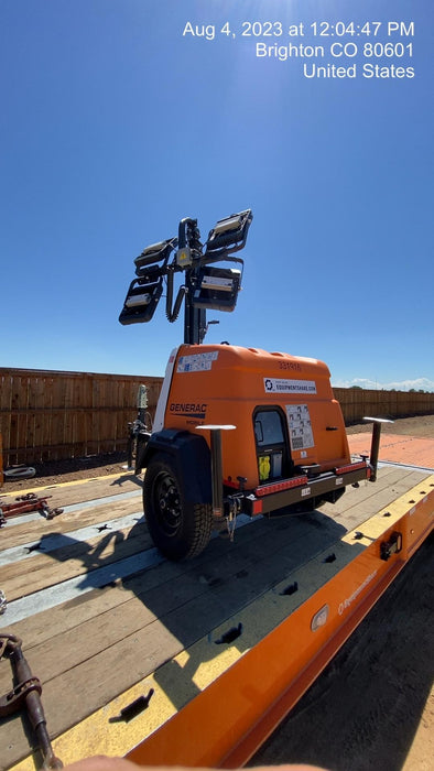 2023 Generac MLT2 Diesel, Flex Switch 120V Input, Powerzone Controller, (4) 320W LED Lights, 4kW Generator, 39.9 Gal Fuel Tank, 2" Ball, T3