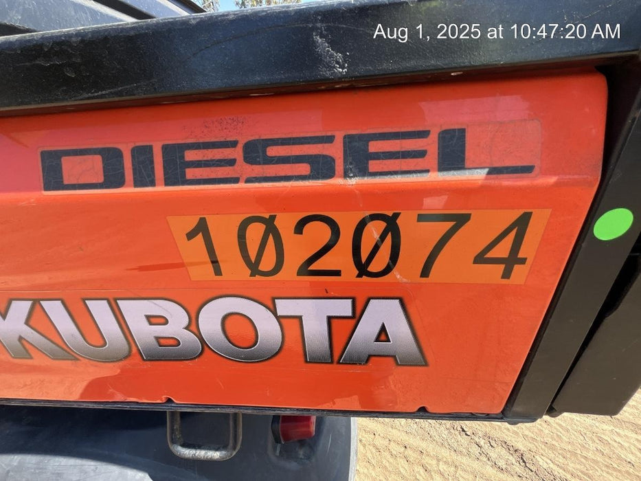 Kubota RTV-X1140W-H 4WD, LED Strobe, Windshield Acrylic Clear, Plastic Canopy, Wire Harness Kit, Backup Alarm